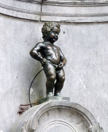 Foto van Manneken Pis